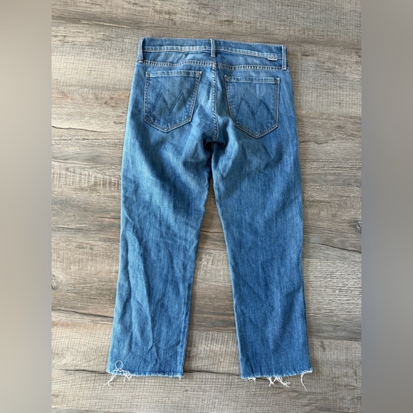 MOTHER The Crop Rascal Fray Tea For Two 27 - Picture 6 of 6